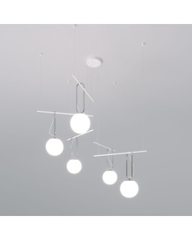 Подвесная люстра Eurosvet 70143/5 белый-foto2