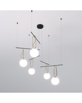 Подвесная люстра Eurosvet 70143/5 черный-foto2