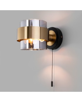 Бра Eurosvet 70127/1 черный/ дымчатый-foto3