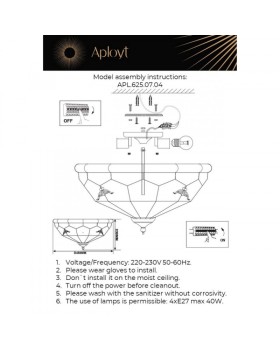 Накладная люстра APLOYT APL.625.07.04-foto12