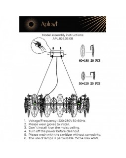 Подвесная люстра APLOYT APL.826.03.08-foto14
