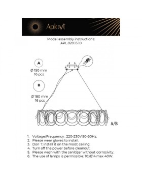 Подвесная люстра APLOYT APL.828.13.10-foto16