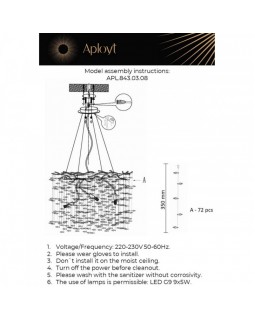 Подвесная люстра APLOYT APL.843.03.08-foto18