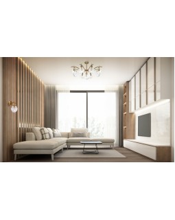 Люстра на штанге DeMarkt 488010809-foto8
