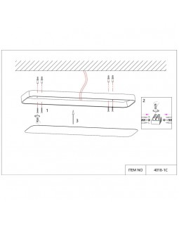 Накладной светильник Favourite 4078-1C-foto3