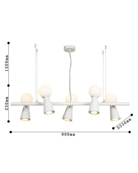 Подвесная люстра Favourite 4094-5P-foto6