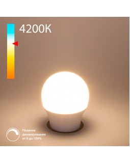 Светодиодная лампа Elektrostandard Dimmable 7W 4200K E27 (G45) (BLE2776)