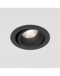 Встраиваемый светильник Elektrostandard 15267/LED 7W 3000K BK/BK черный/черный-foto2