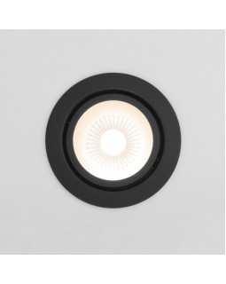 Встраиваемый светильник Elektrostandard 15267/LED 7W 3000K BK/BK черный/черный-foto3