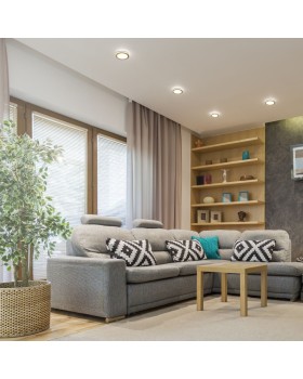 Встраиваемый светильник Elektrostandard DSKR80 5W 4200K SGD золото матовый-foto2