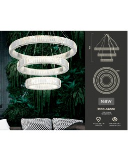 Каскадная люстра Ambrella Light TR5003-foto6