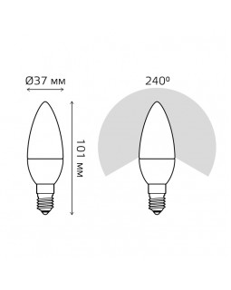 Светодиодная лампа Gauss 103101207-S-foto2