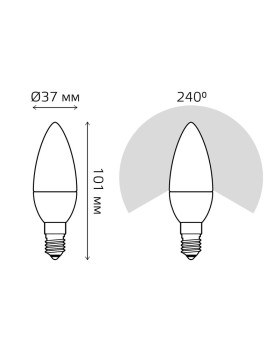 Светодиодная лампа Gauss 103101207-S-foto2