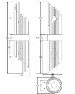 Бра Maytoni MOD174WL-02G-foto2