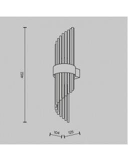 Бра Maytoni MOD174WL-02G-foto7