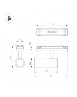 Светильник на шине Arlight 044190-foto2