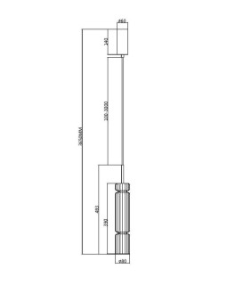 Подвесной светильник Maytoni MOD272PL-L12BS3K1-foto2