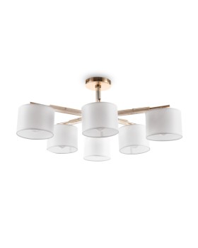 Люстра на штанге Freya FR5386CL-06G-foto2