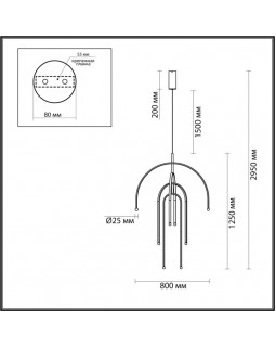Подвесной светильник Odeon Light 6633/95L-foto3