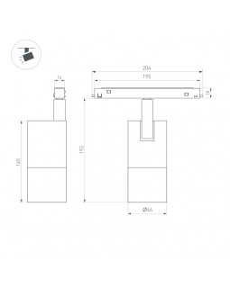 Светильник на шине Arlight 038950-foto2