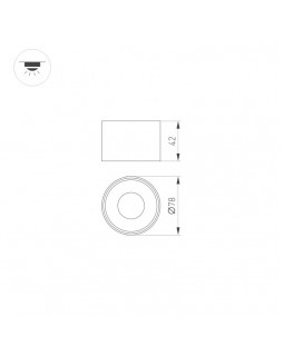 База накладная Arlight 031708-foto2