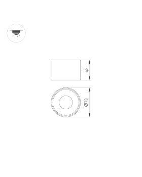 База накладная Arlight 031708-foto2