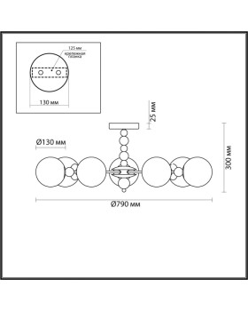 Люстра на штанге LUMION 6526/7C-foto2