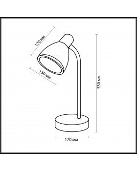 Настольная лампа Odeon Light 2411/1T-foto2