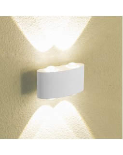 Светильник настенный Elektrostandard 1555 TECHNO LED TWINKY DOUBLE белый-foto2