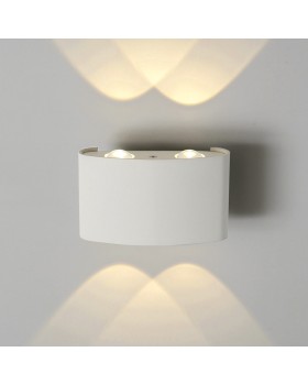 Светильник настенный Elektrostandard 1555 TECHNO LED TWINKY DOUBLE белый-foto3