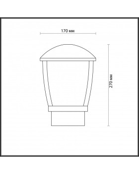 Садовый светильник Odeon Light 4051/1B-foto2