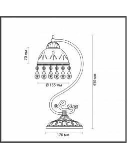 Настольная лампа LUMION 2989/1T-foto3