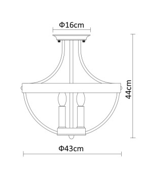 Люстра на штанге Divinare 9980/02 PL-3-foto4
