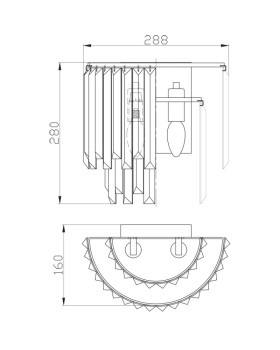 Бра Divinare 1223/02 AP-2-foto3