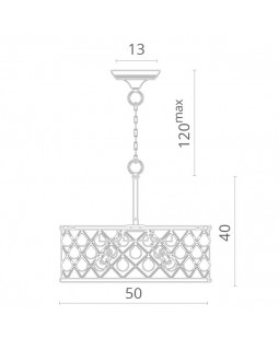 Подвесная люстра Divinare 8203/01 SP-4-foto5