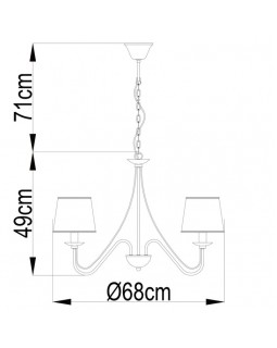 Подвесная люстра ARTE Lamp A1150LM-5CC-foto4
