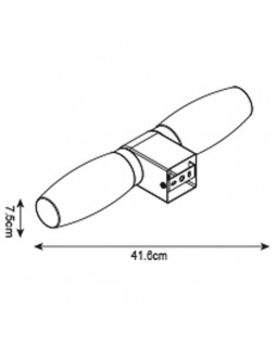 Бра ARTE Lamp A1209AP-2CC-foto3