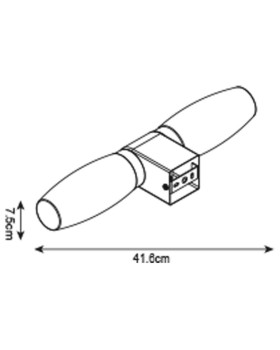Бра ARTE Lamp A1209AP-2CC-foto3