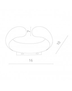 Бра ARTE Lamp A1419AP-1WH-foto2