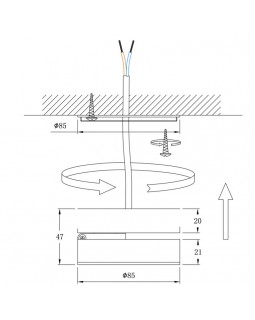 Накладной светильник ARTE Lamp A2511PL-1BK-foto4