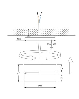 Накладной светильник ARTE Lamp A2511PL-1BK-foto4