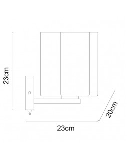 Бра ARTE Lamp A3479AP-1CC-foto3