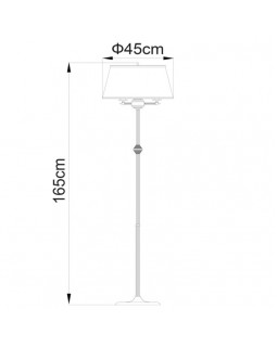 Торшер ARTE Lamp A3579PN-3AB-foto5