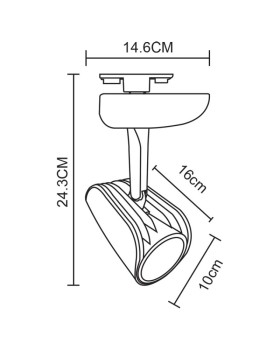 Светильник на шине ARTE Lamp A3930PL-1BK-foto3