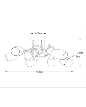 Накладная люстра ARTE Lamp A4591PL-6SS-foto4