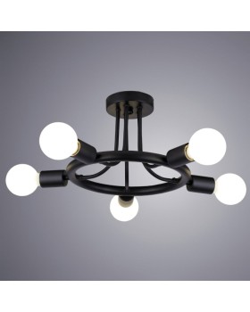 Накладной светильник ARTE Lamp A6063PL-5BK-foto2