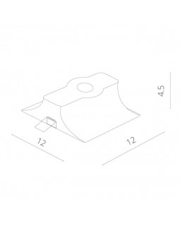 Встраиваемый светильник ARTE Lamp A9110PL-1WH-foto4