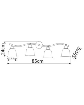 Спот ARTE Lamp A9557PL-4CC-foto3