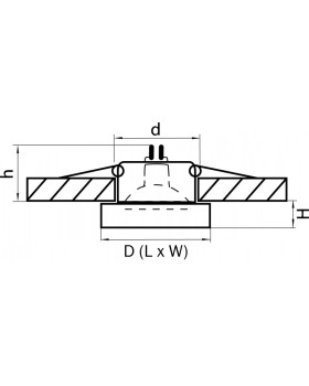 Встраиваемый светильник Lightstar 006160-foto3