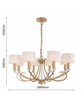 Подвесная люстра Favourite 2600-8P-foto7